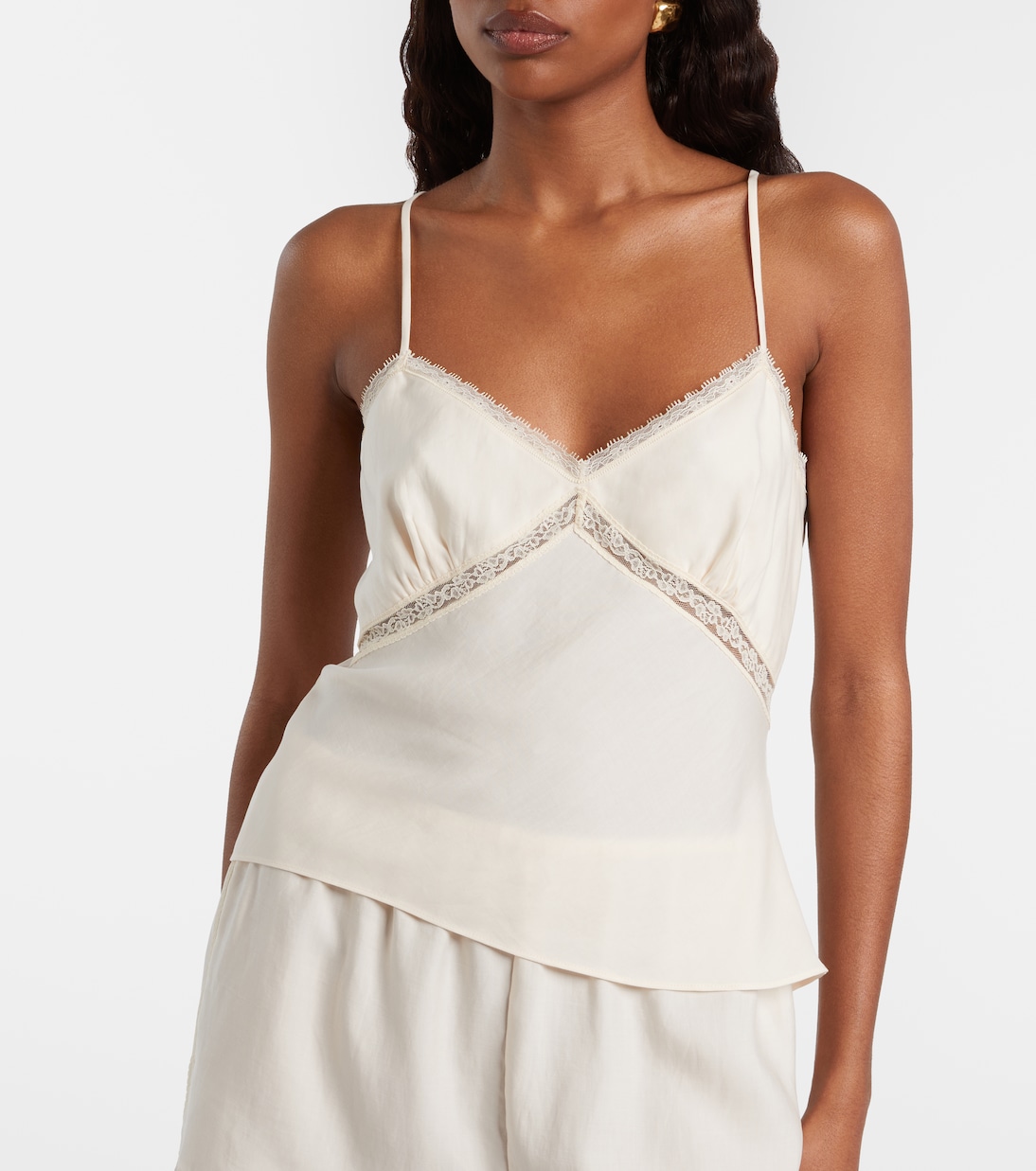 Perla lace-trimmed camisole | Posse