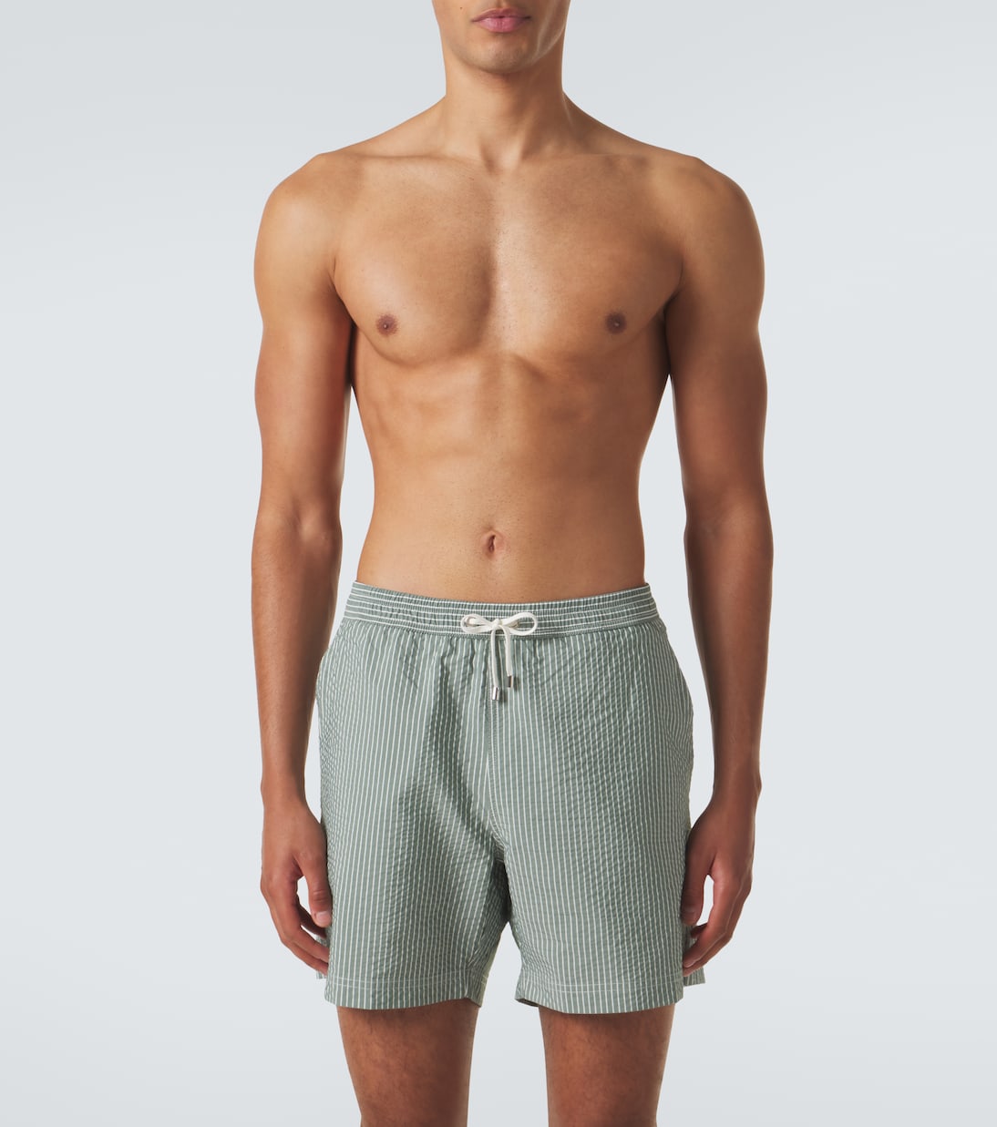 Striped swim trunks | Sunspel
