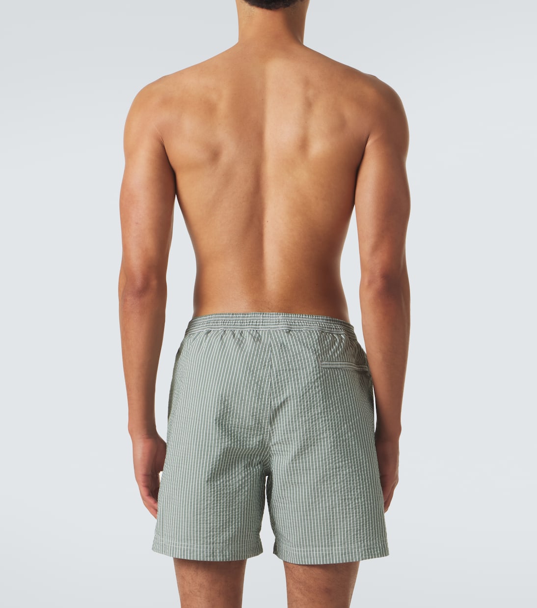 Striped swim trunks | Sunspel