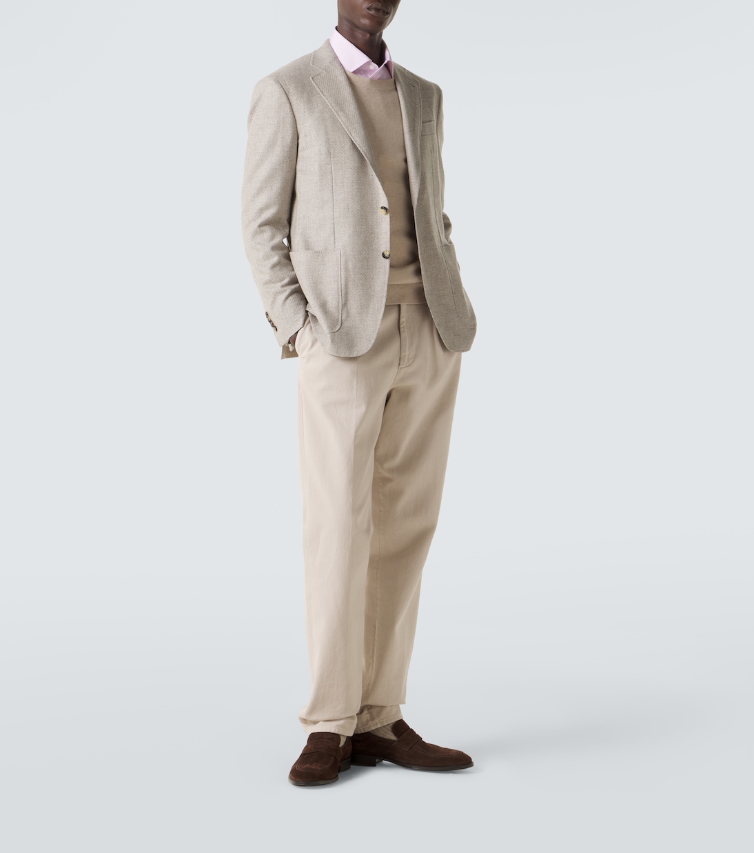 Suede penny loafers | Canali