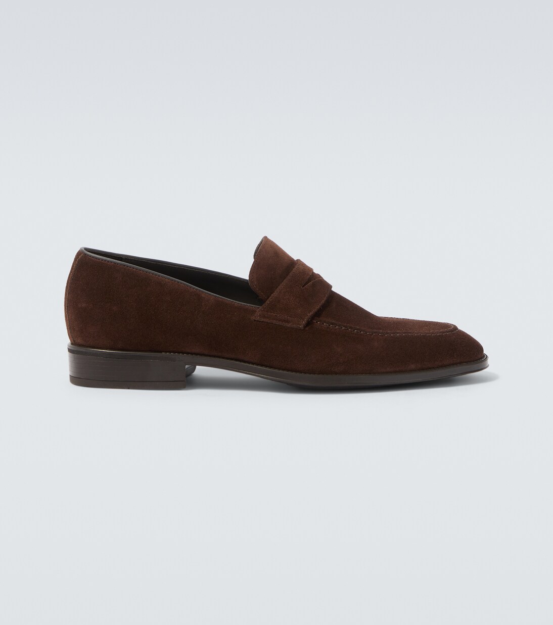 Suede penny loafers | Canali