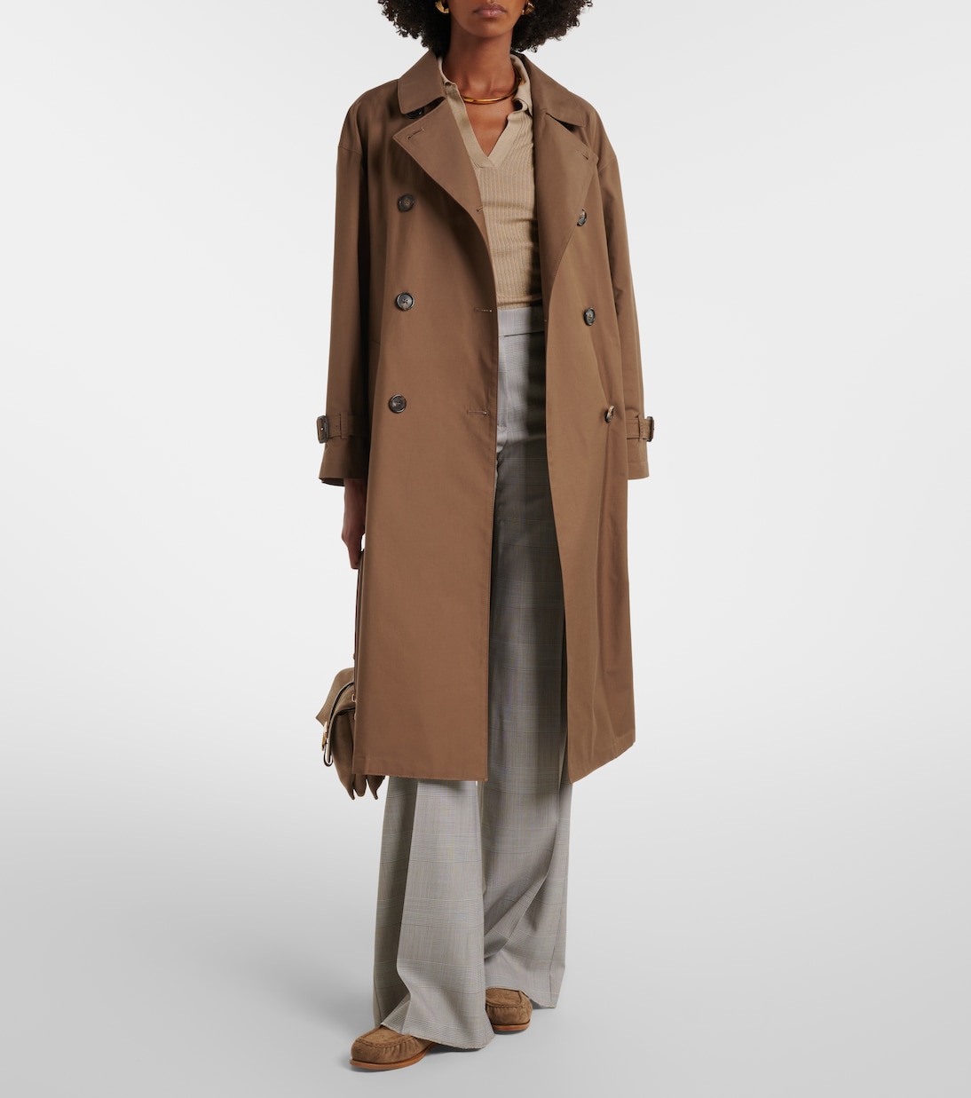 Weite Hose aus Schurwolle | Max Mara