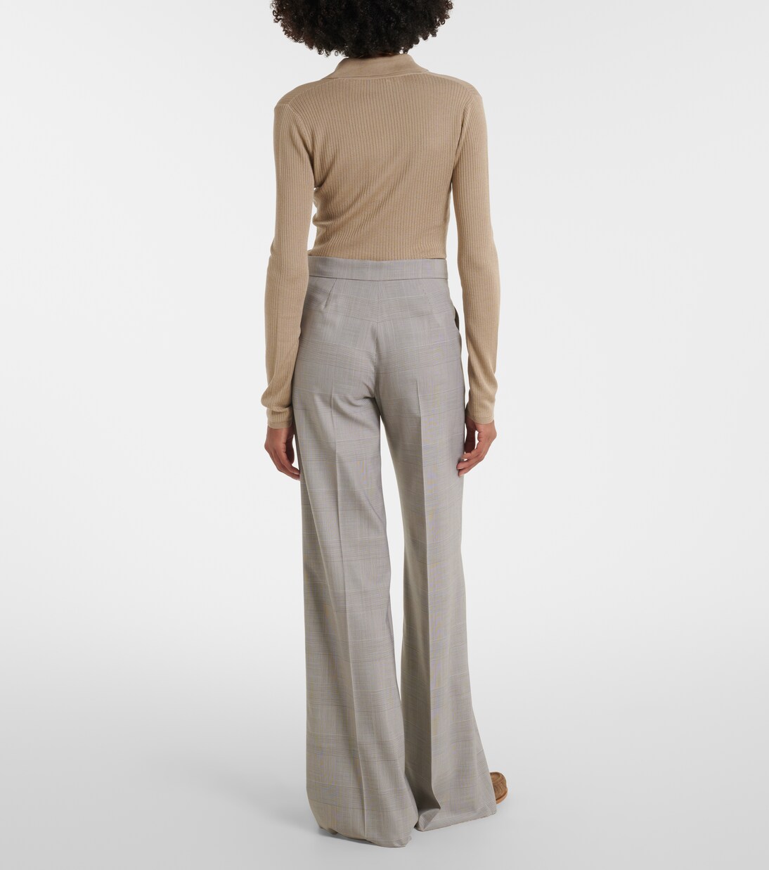 Weite Hose aus Schurwolle | Max Mara