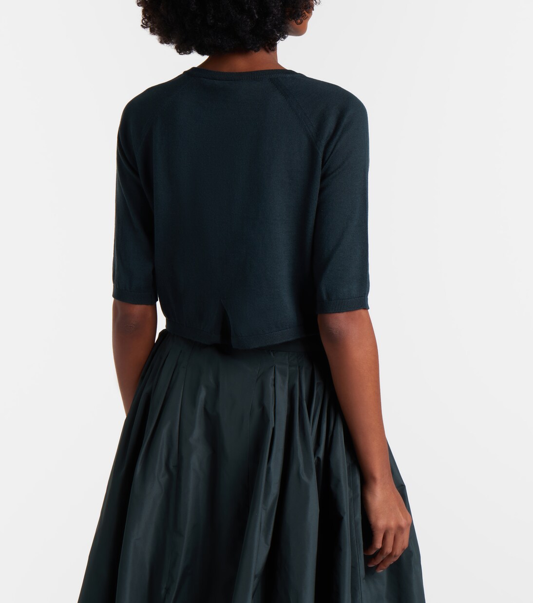 Cardigan court en coton, soie et cachemire | 'S Max Mara