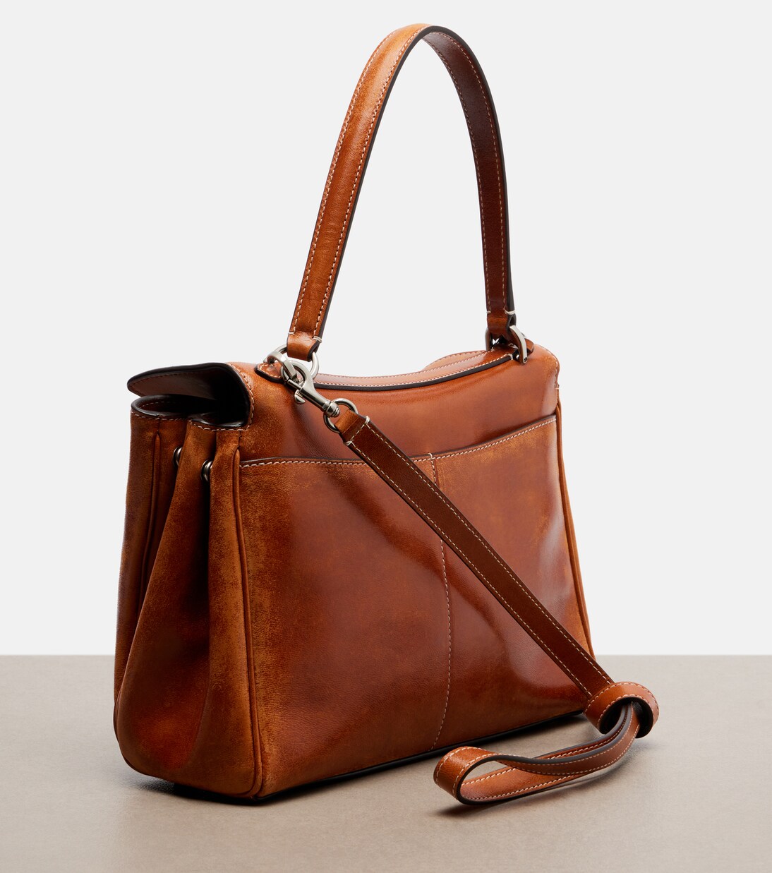 Rodeo Medium leather top-handle bag | Balenciaga
