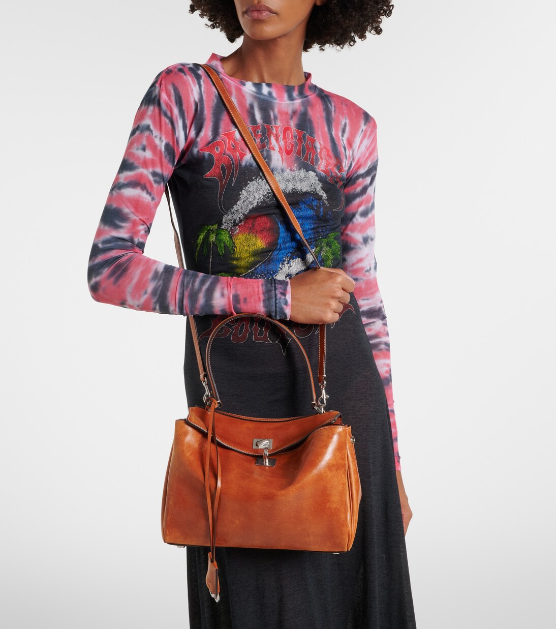 Rodeo Medium leather top-handle bag | Balenciaga