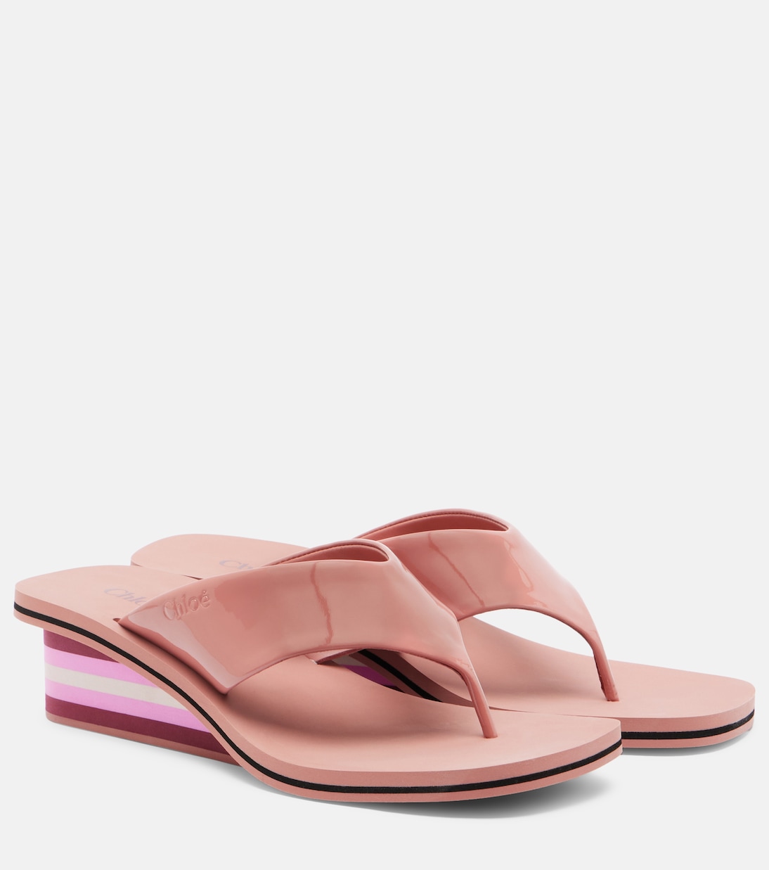 Sandali infradito Swimming Cool in pelle | Chloé