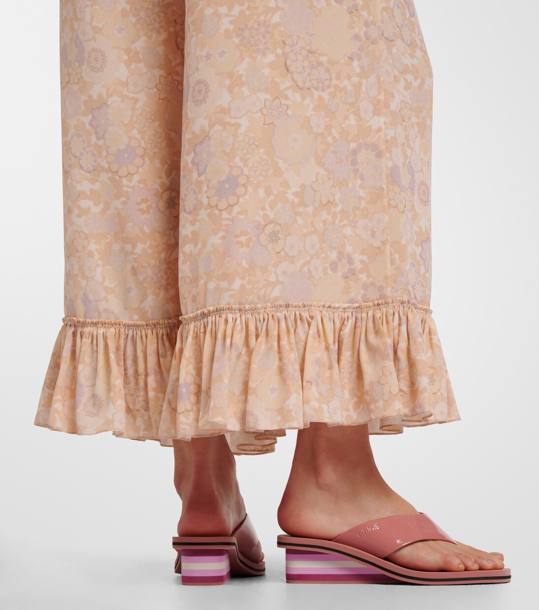 Sandali infradito Swimming Cool in pelle | Chloé