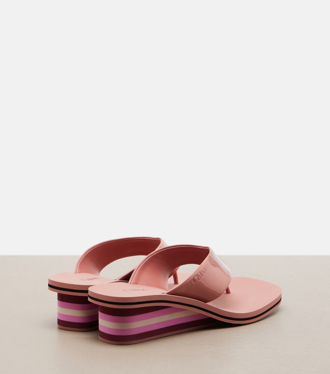 Sandali infradito Swimming Cool in pelle | Chloé