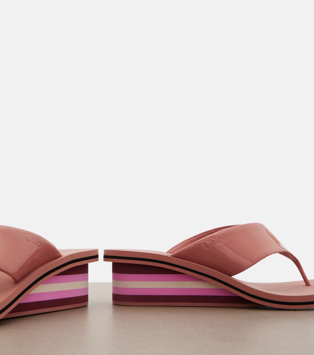 Sandali infradito Swimming Cool in pelle | Chloé
