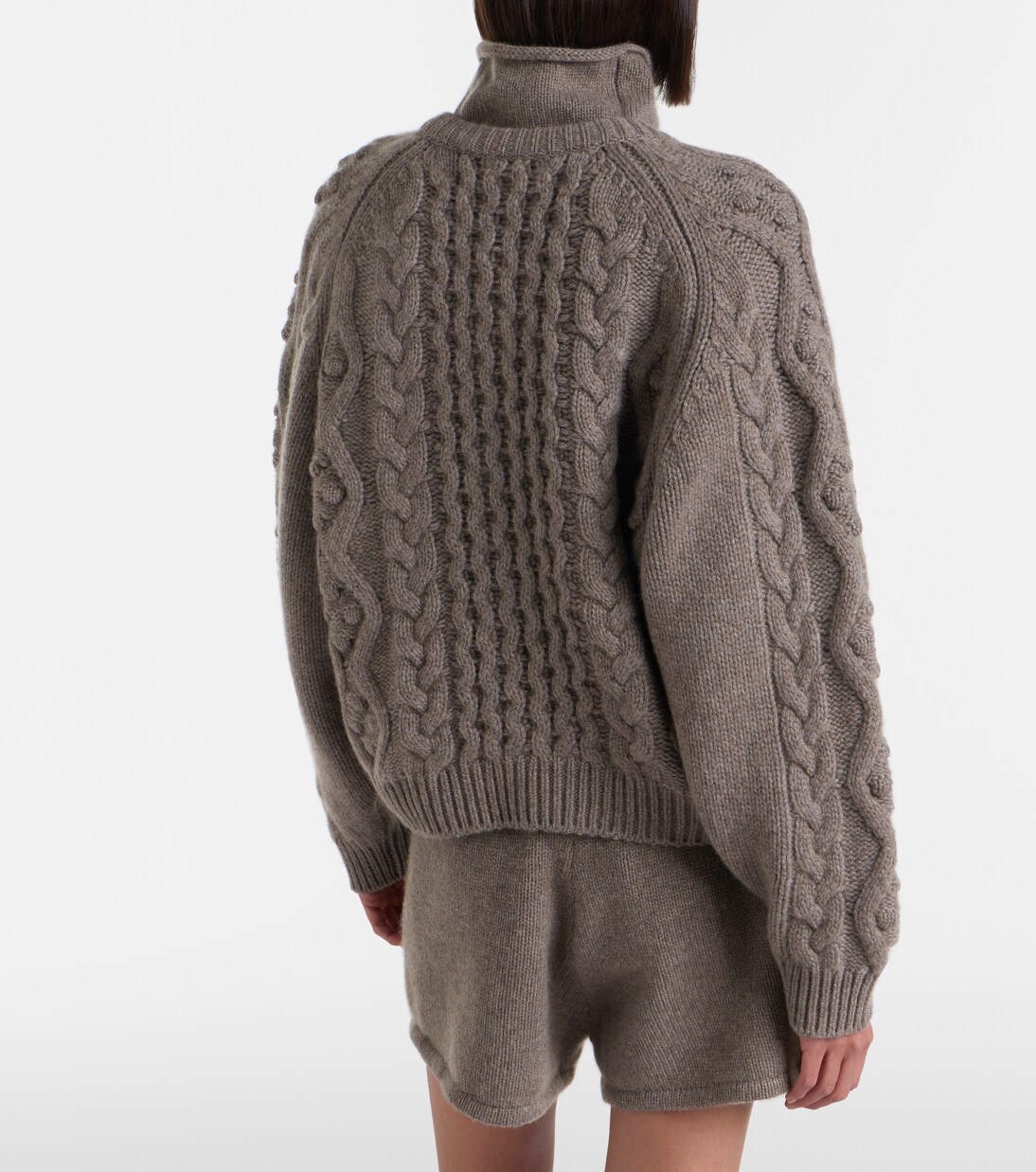 Winroe cable-knit cashmere cardigan | Lisa Yang