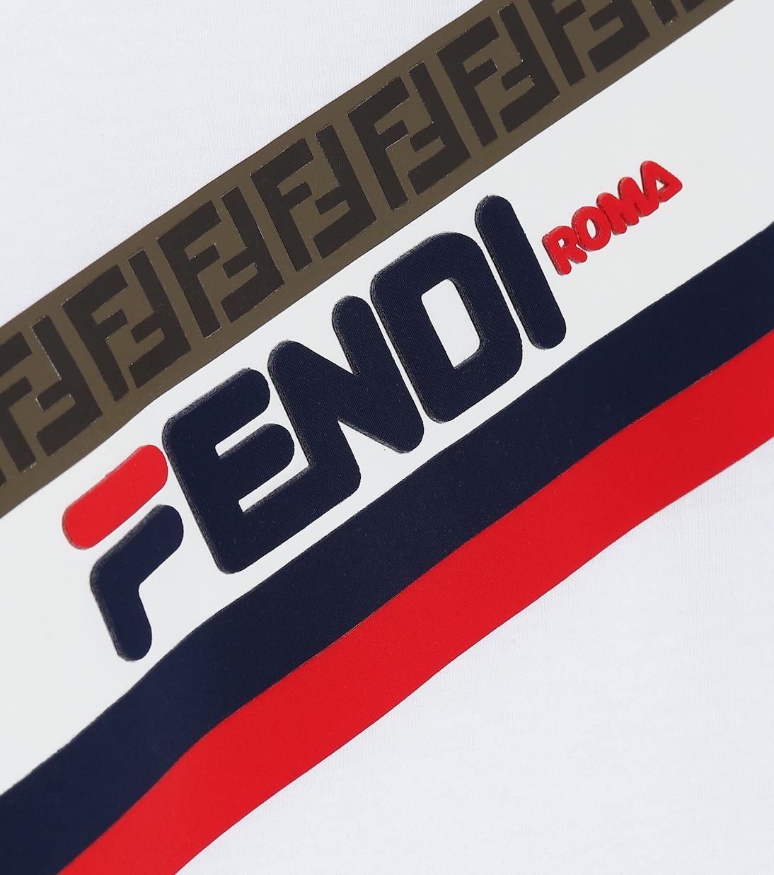 FENDI MANIA cotton T-shirt | Fendi Kids