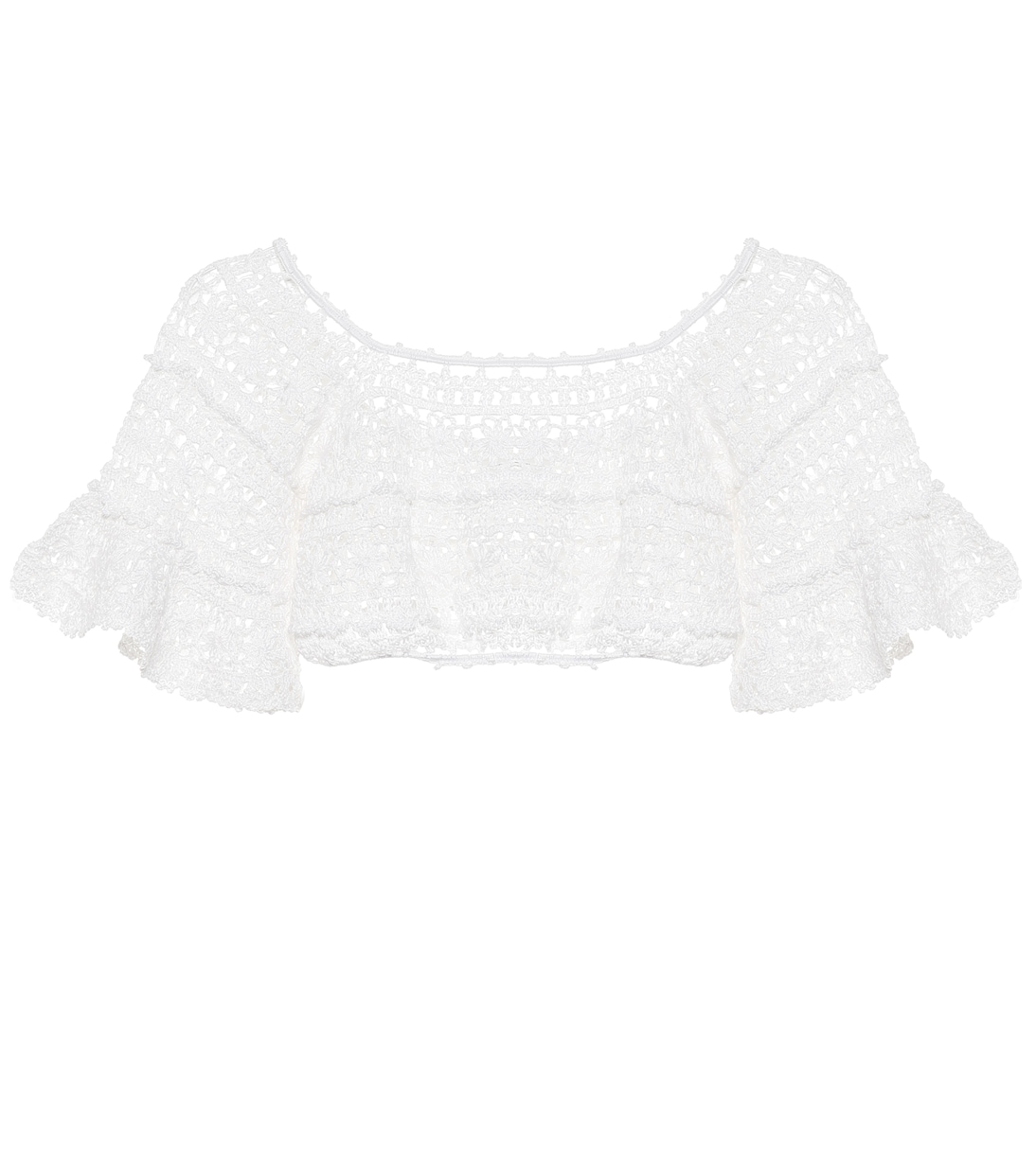 Cropped-Top Jocelyn aus Häkelstrick | Anna Kosturova