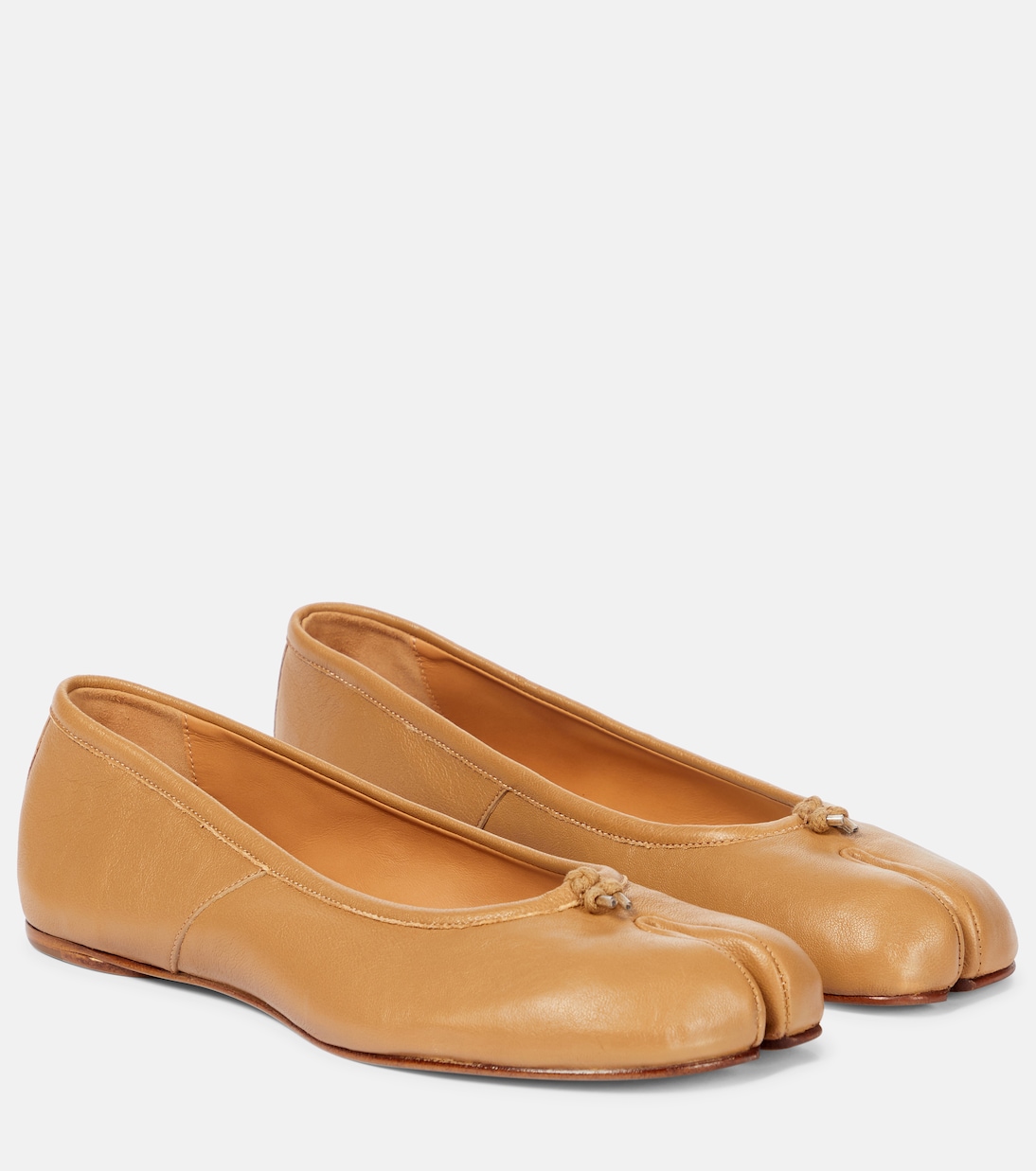 Tabi leather ballet flats | Maison Margiela