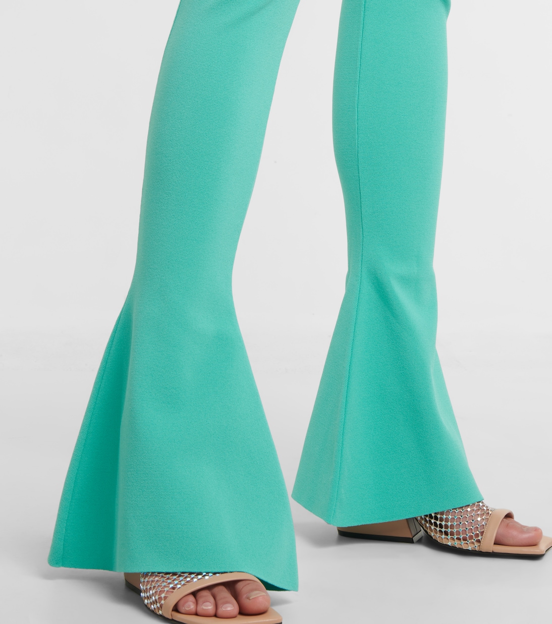 Cutout flared jumpsuit | Stella McCartney
