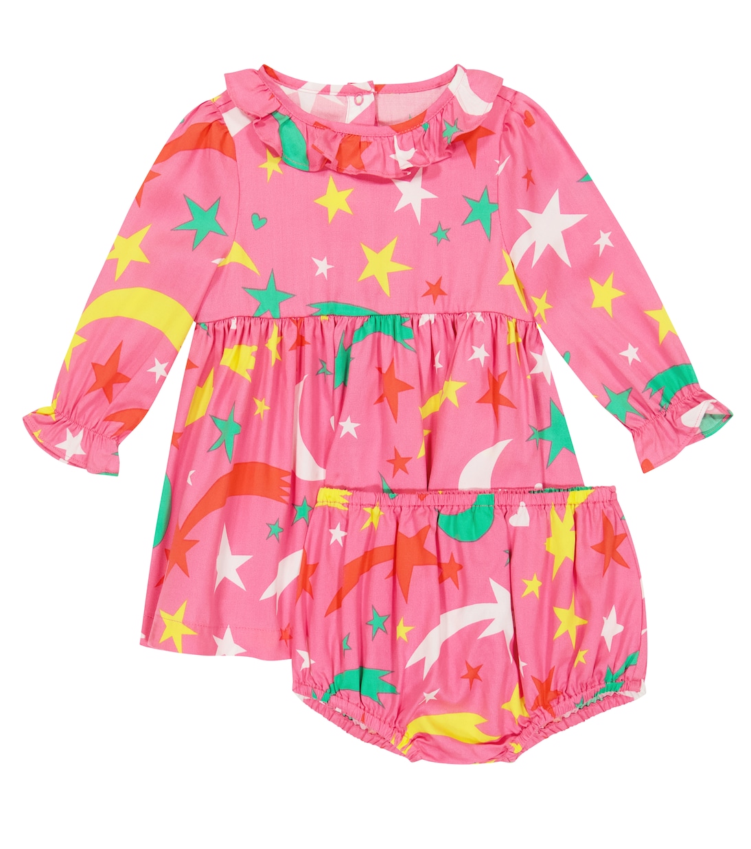 Baby printed dress and bloomers set | Stella McCartney Kids