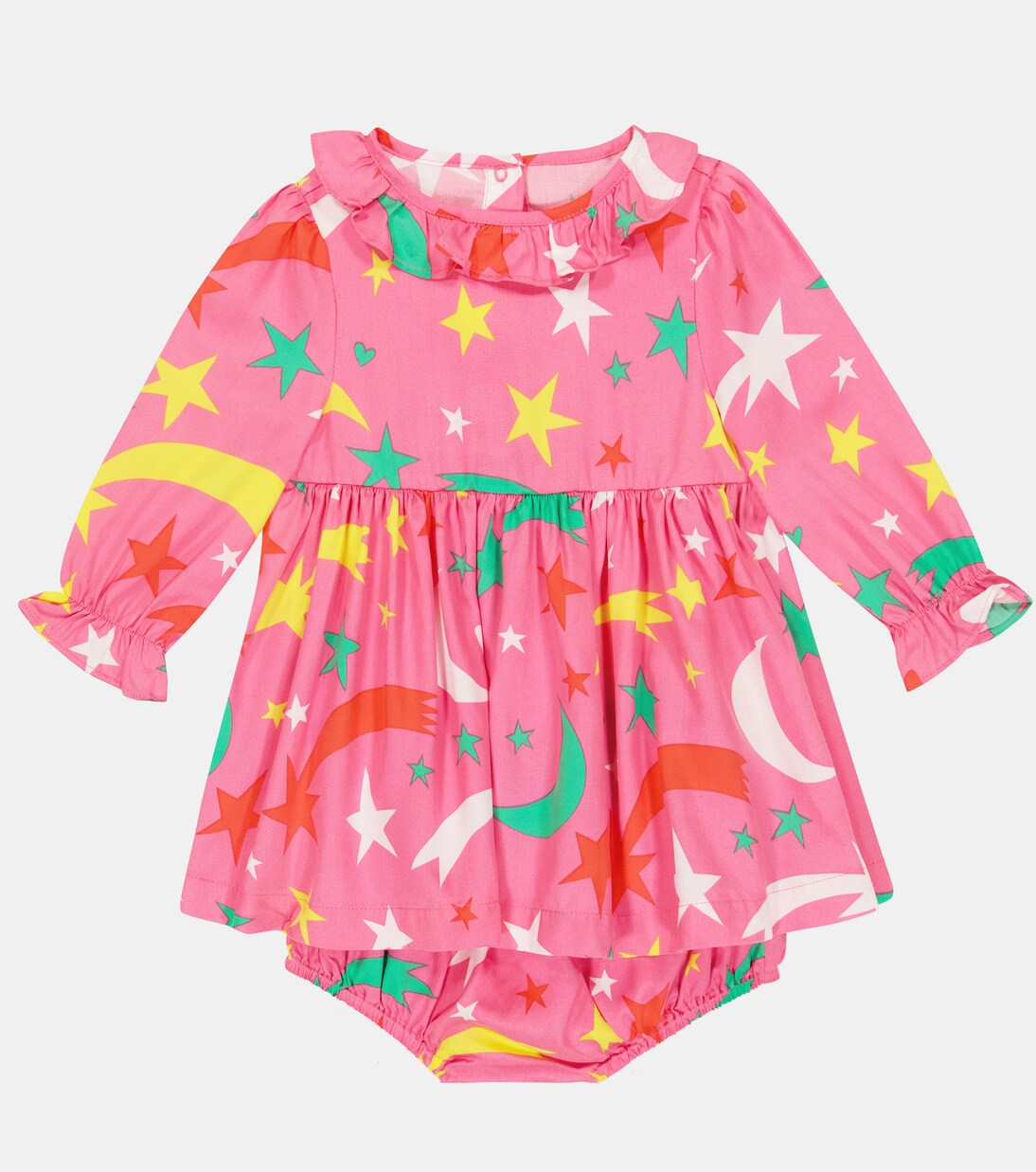 Baby printed dress and bloomers set | Stella McCartney Kids