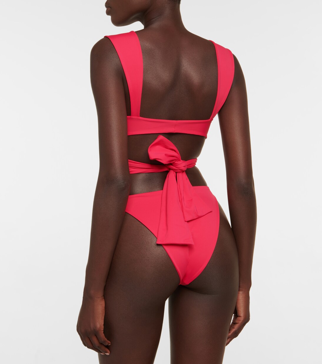 Wrap-tie bikini top | Magda Butrym