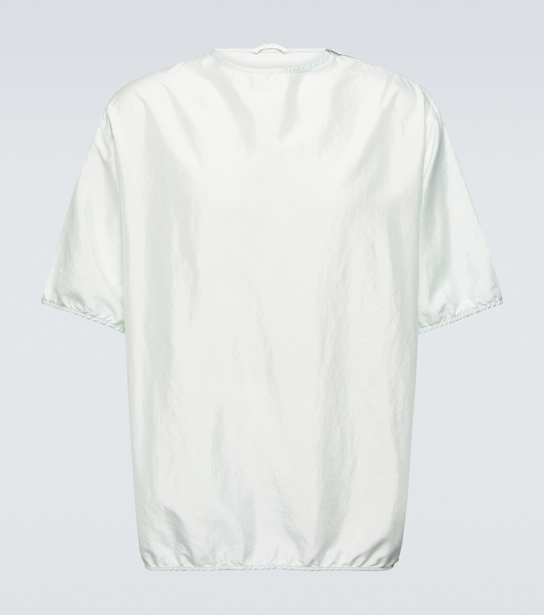 Blouson silk blend T-shirt | Jil Sander