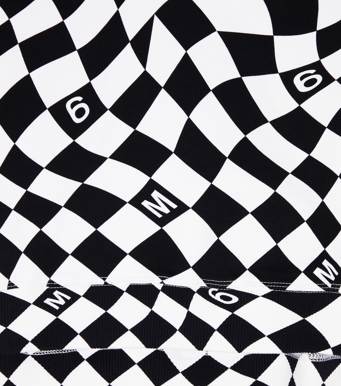 Printed cotton hoodie | MM6 Maison Margiela Kids