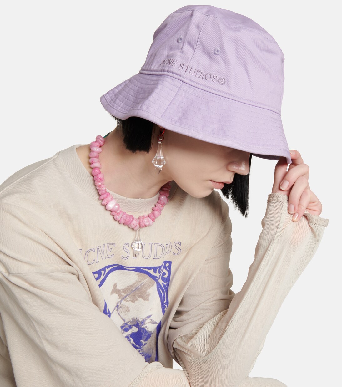 Cotton twill bucket hat | Acne Studios