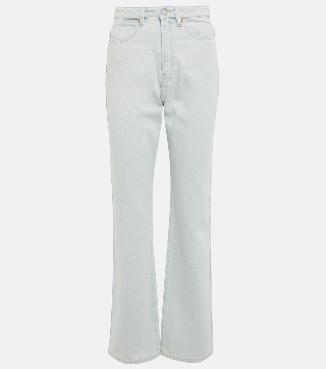 Fulham high-rise straight jeans | Joseph
