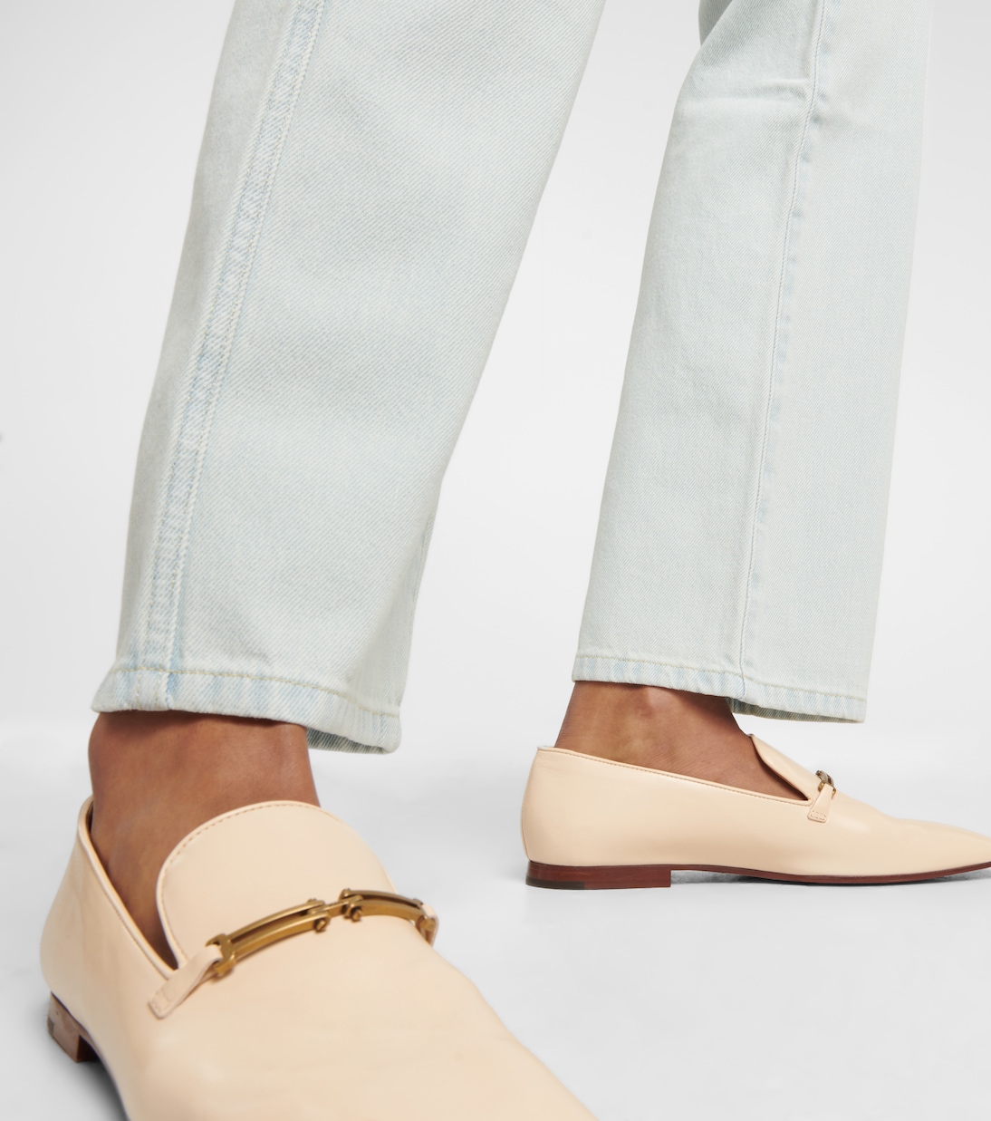 Fulham high-rise straight jeans | Joseph