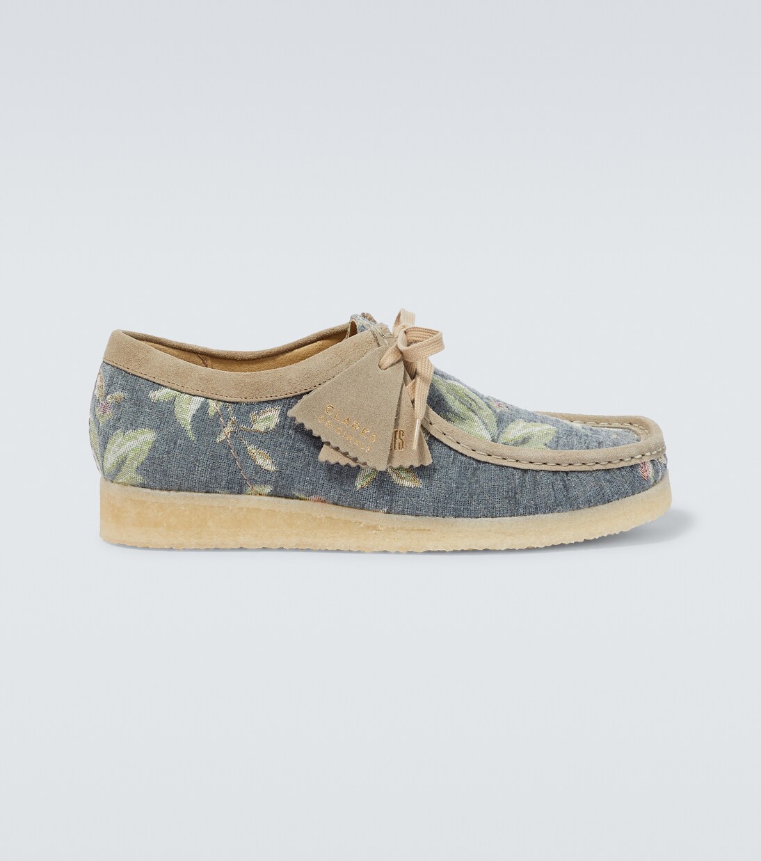 Wallabee floral jacquard moccasins | Clarks Originals