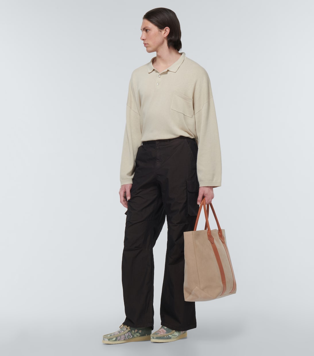 Wallabee floral jacquard moccasins | Clarks Originals