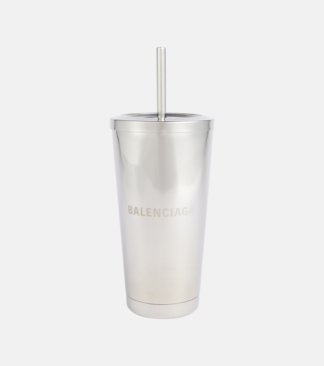 Logo stainless steel travel cup | Balenciaga