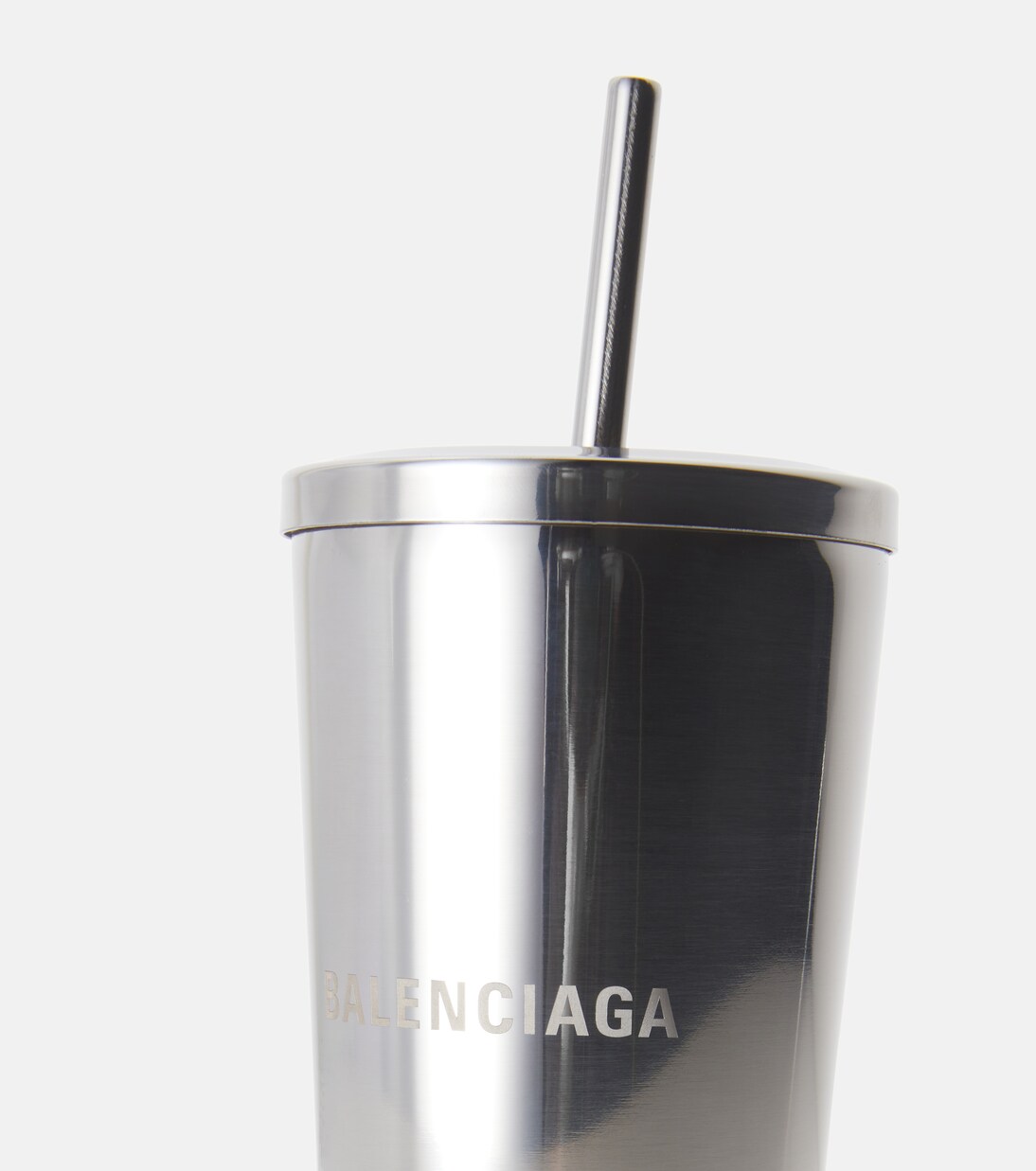 Logo stainless steel travel cup | Balenciaga