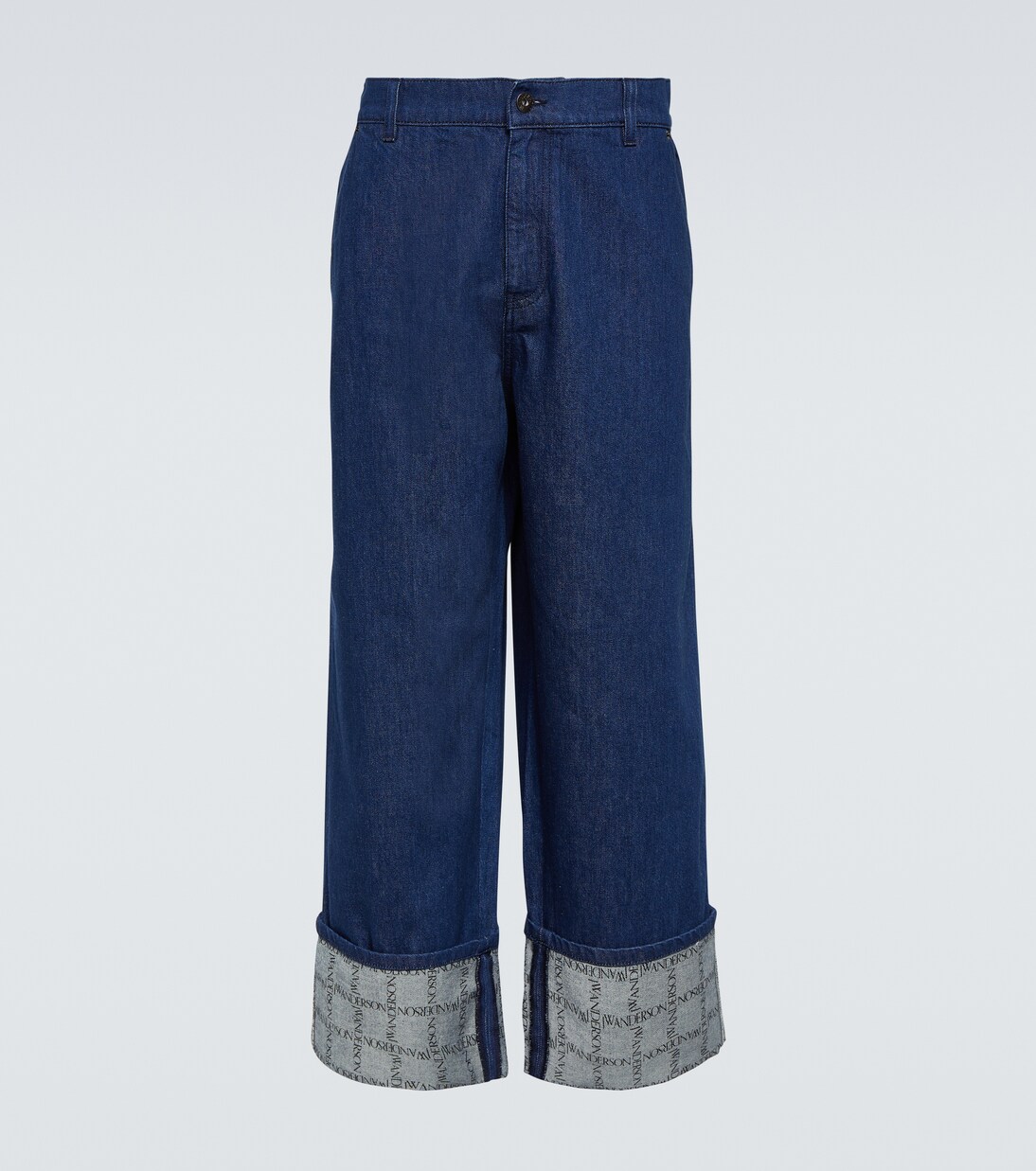Turn Up wide-leg jeans  | JW Anderson