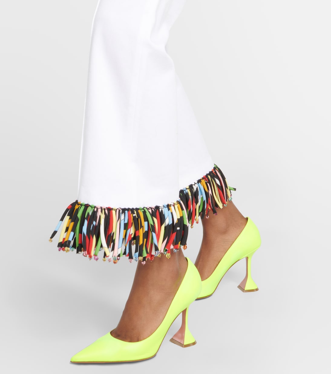 Ami leather pumps | Amina Muaddi