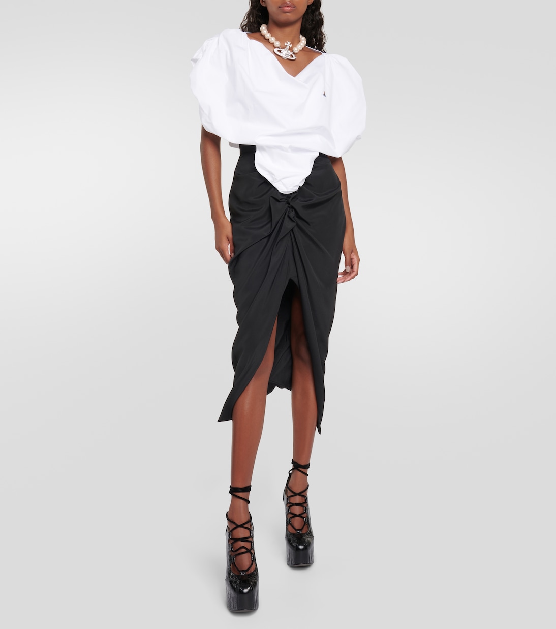 Cropped-Top Heart aus Baumwolle | Vivienne Westwood