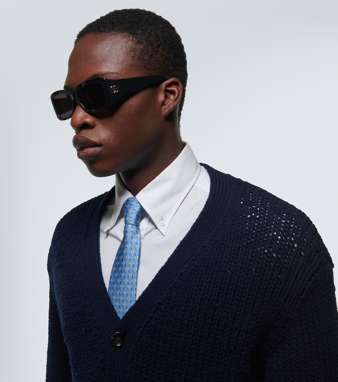 Eckige Sonnenbrille Double G | Gucci