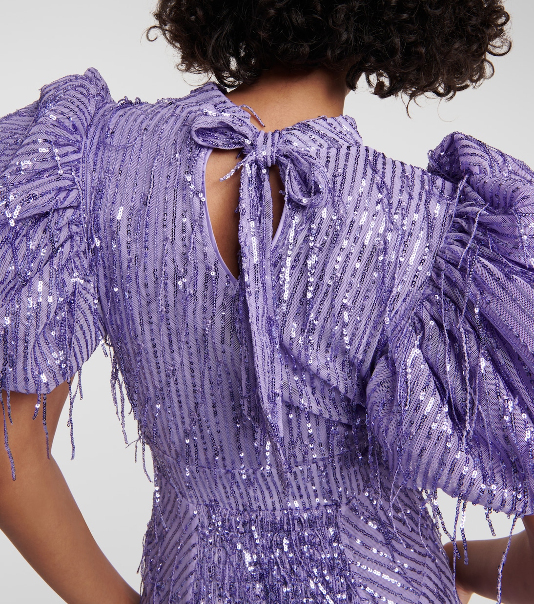 Robe midi Noon à sequins | Rotate