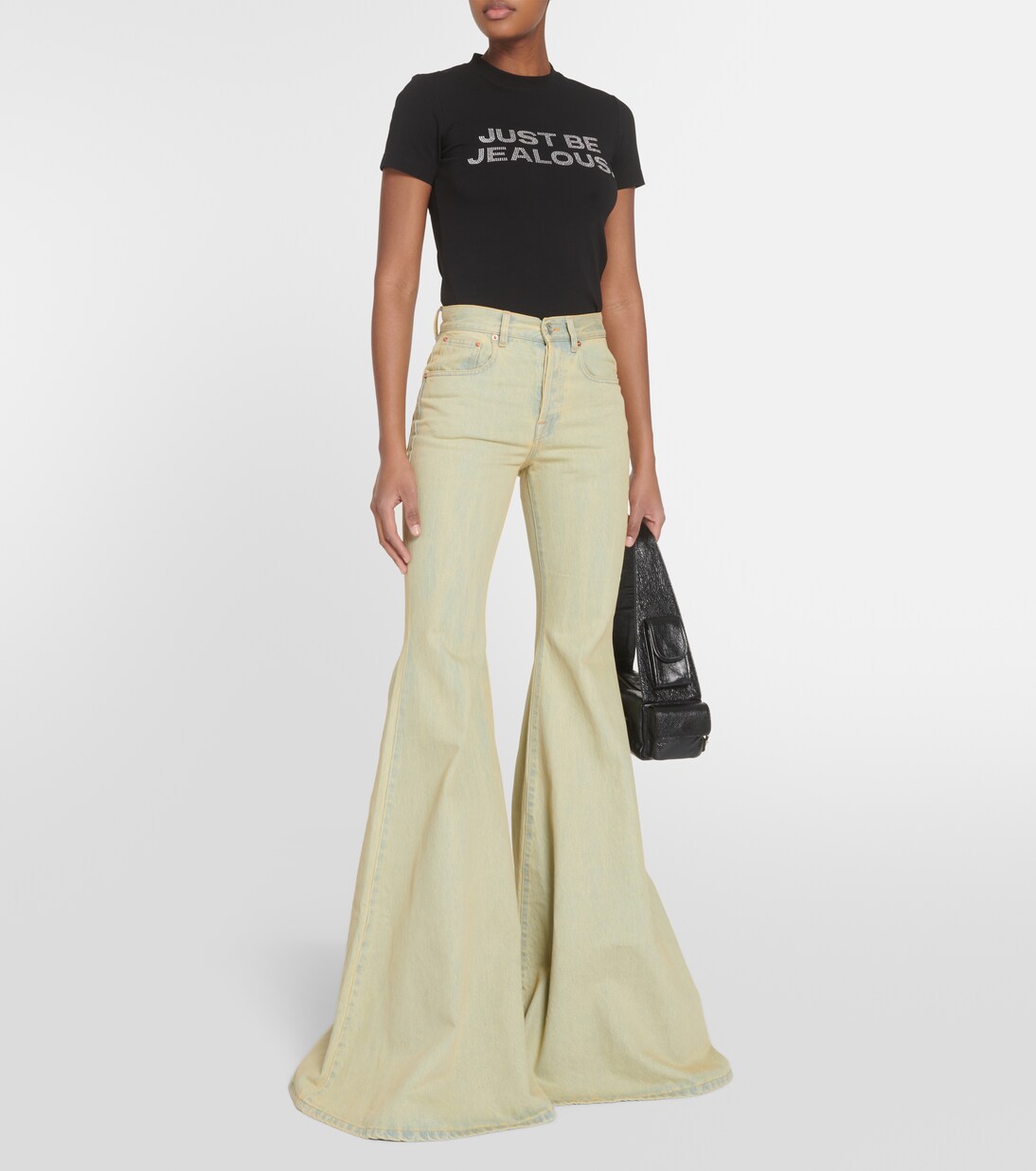 High-rise flared jeans | Vetements
