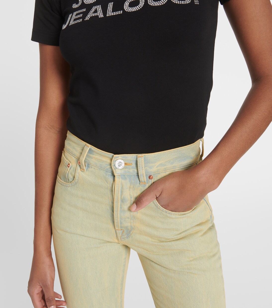 High-rise flared jeans | Vetements