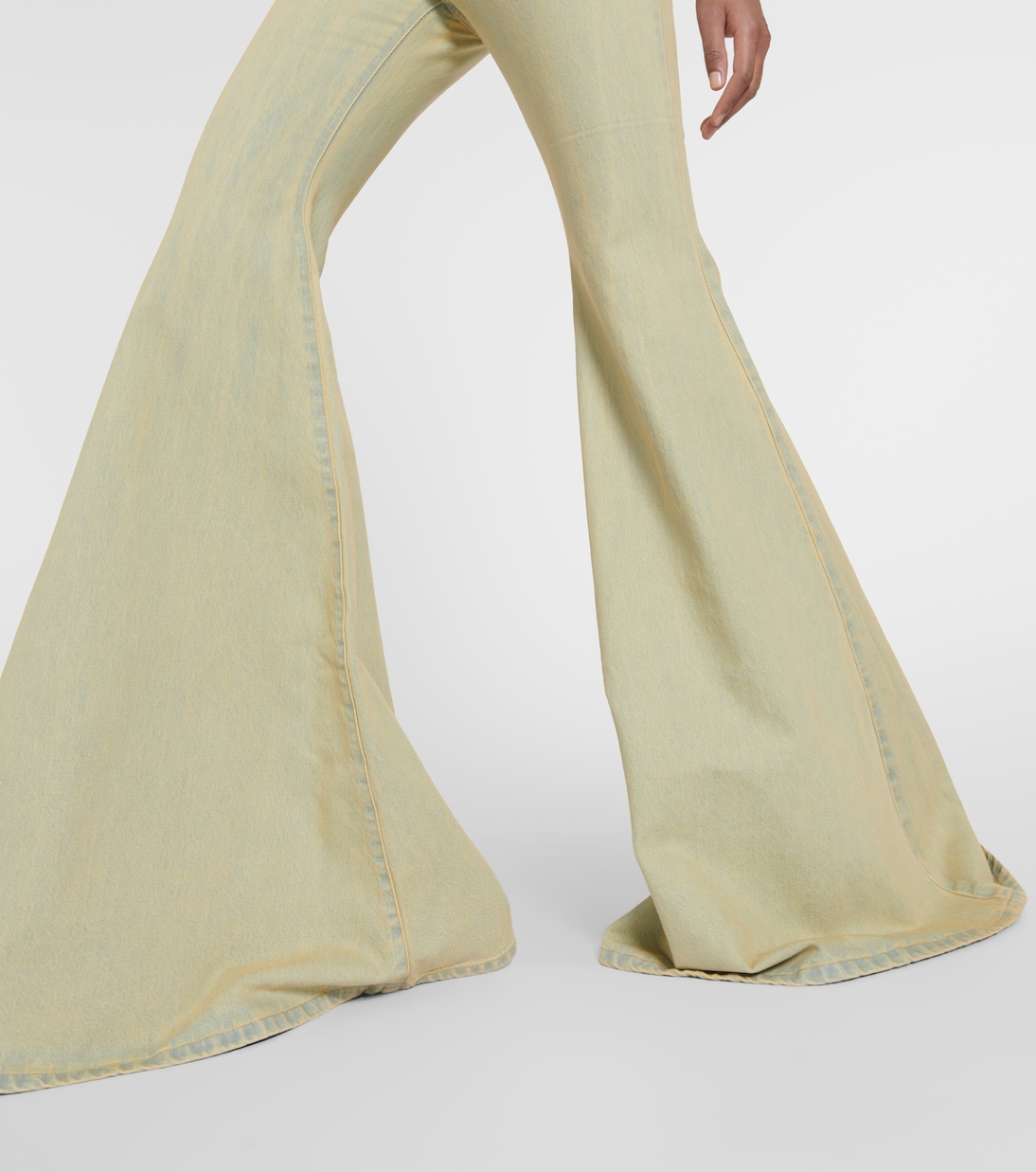 High-rise flared jeans | Vetements