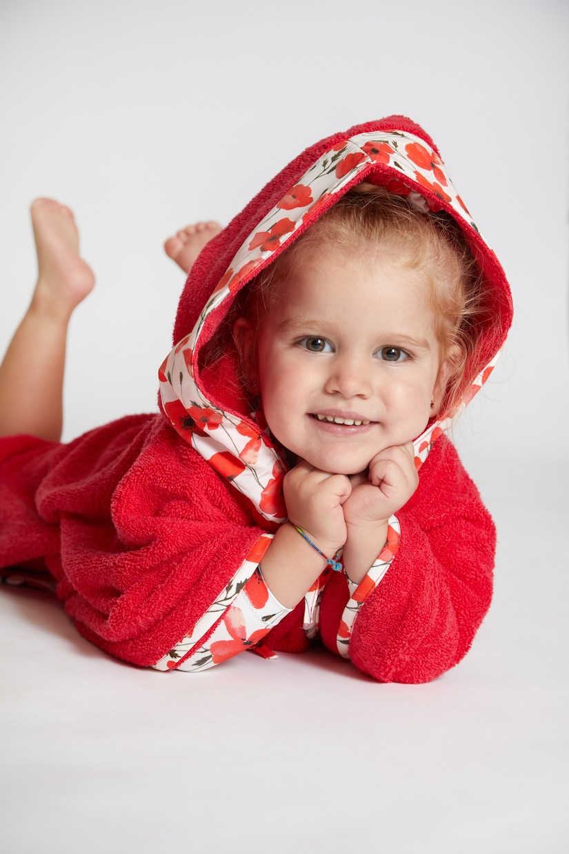 Floral cotton cape | Suncracy