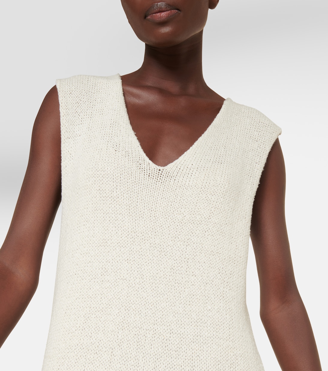 Folosa knitted silk maxi dress | The Row