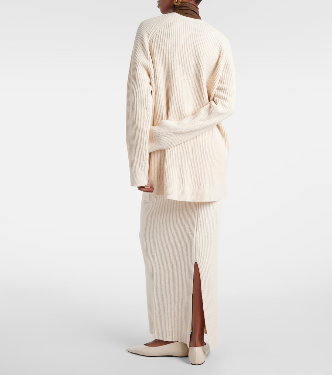 Oversize-Cardigan aus einem Baumwollgemisch | Toteme