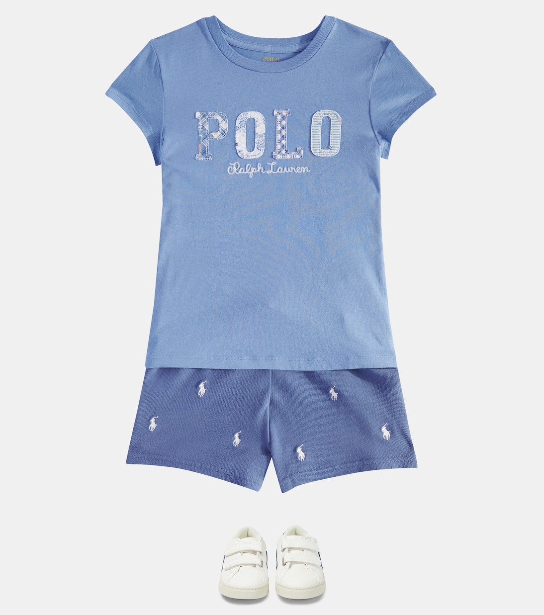 Printed cotton jersey T-shirt | Polo Ralph Lauren Kids