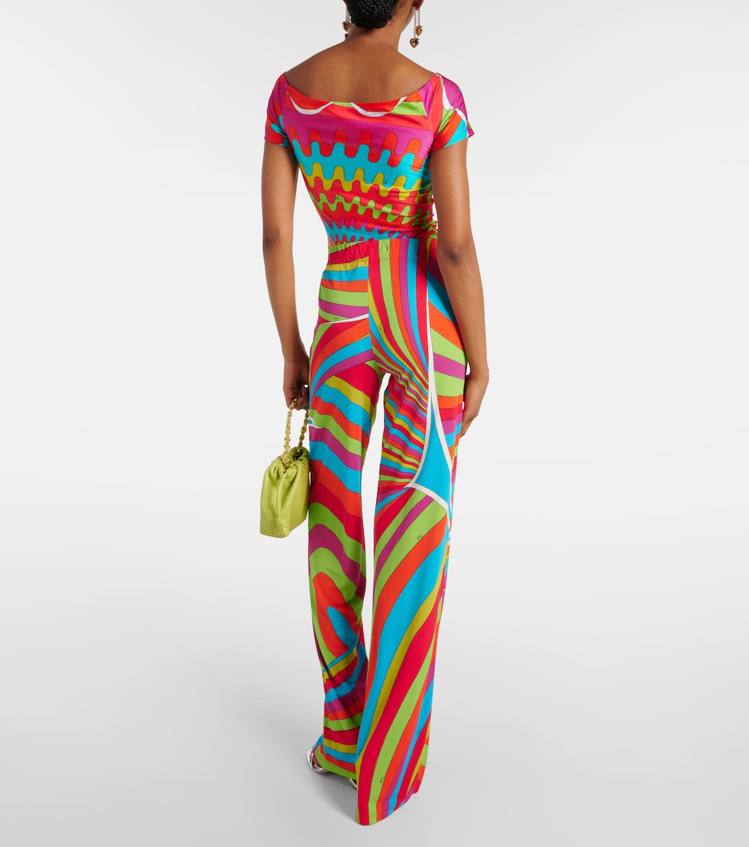 Pantaloni regular Iride con stampa | Pucci