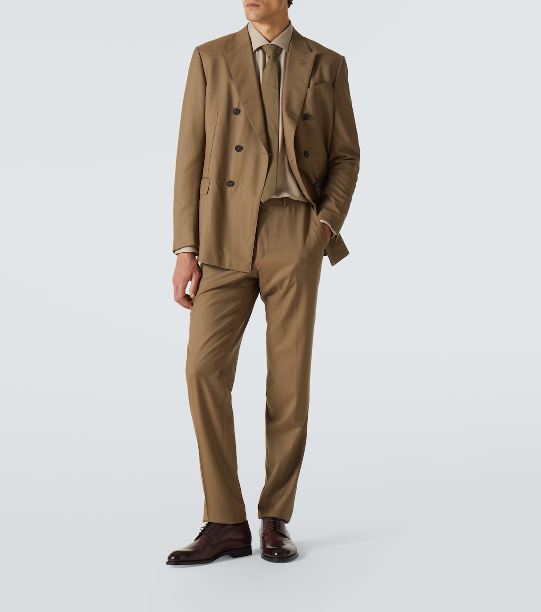 Leather Derby shoes | Zegna