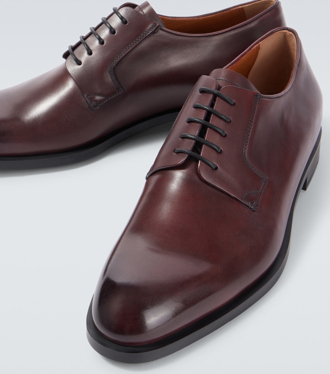 Leather Derby shoes | Zegna