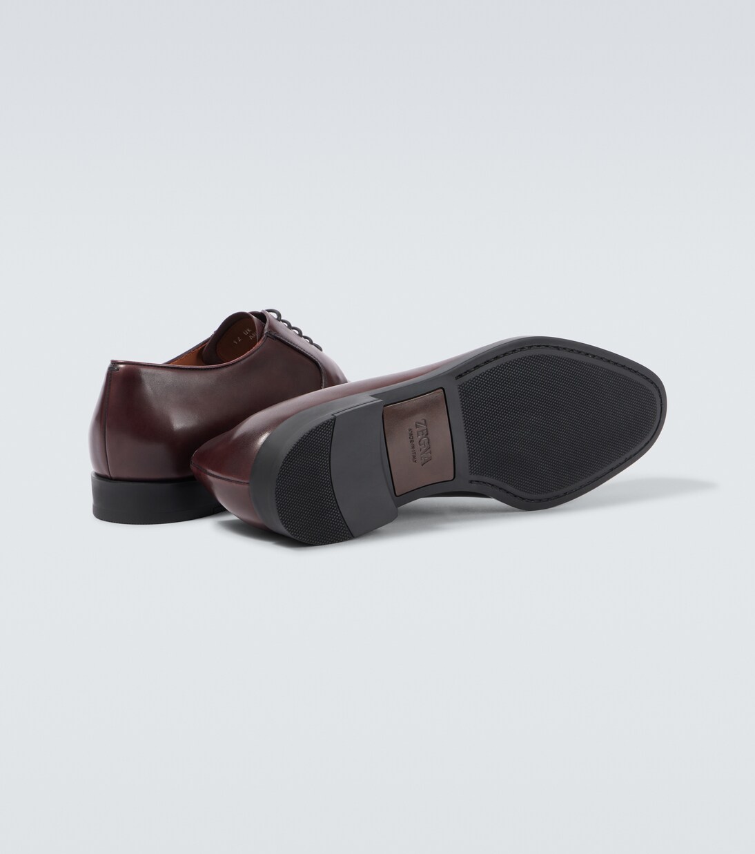Leather Derby shoes | Zegna