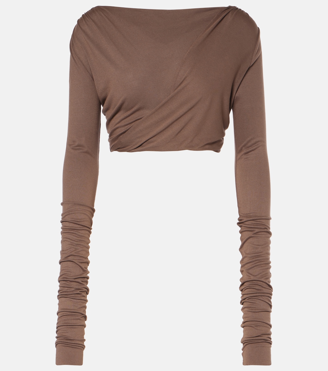 Cropped-Top Jade | Rick Owens