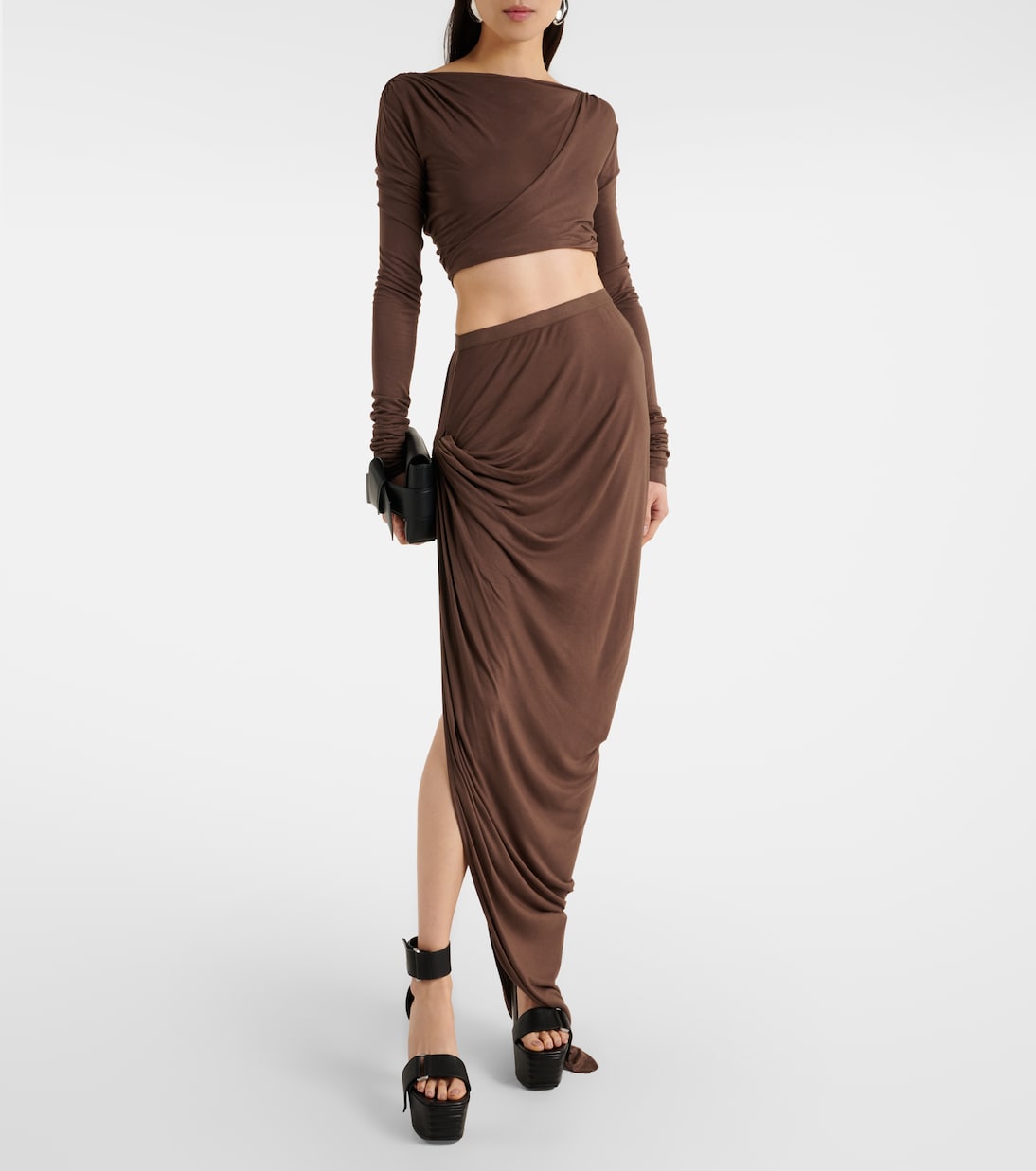 Cropped-Top Jade | Rick Owens