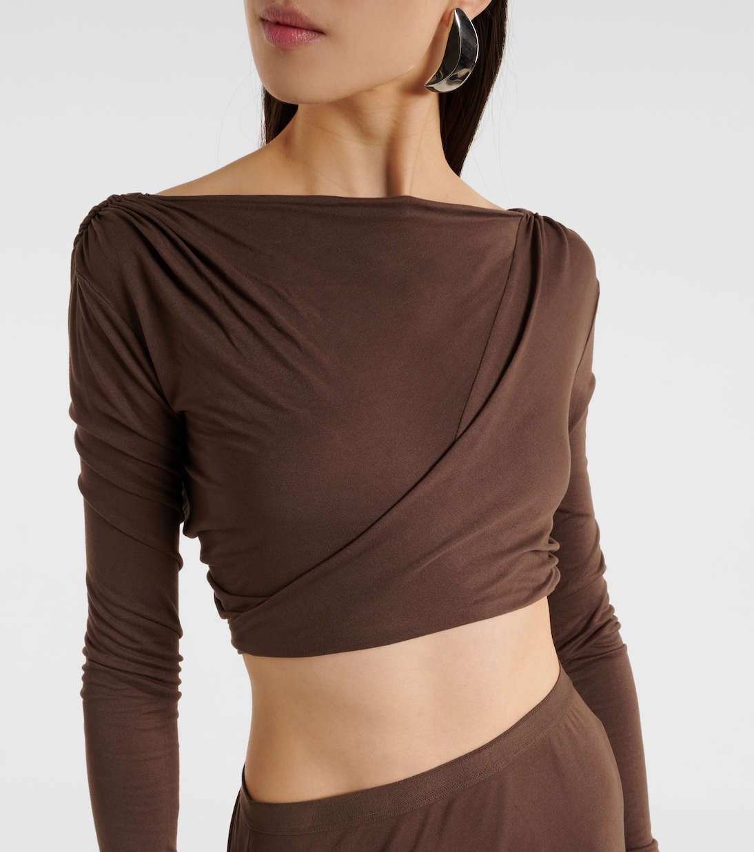 Cropped-Top Jade | Rick Owens